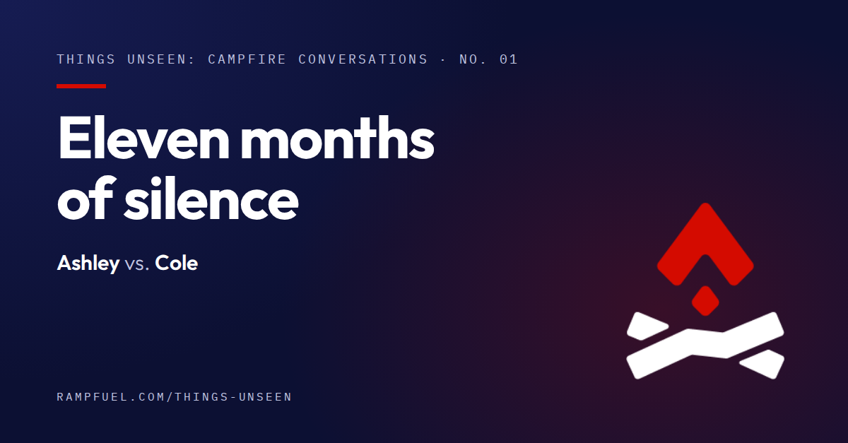 Eleven months of silence